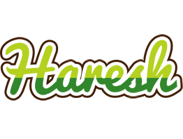 Haresh golfing logo