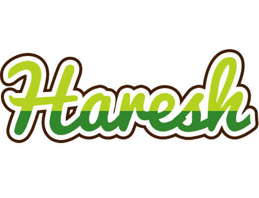 Haresh golfing logo