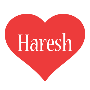 Haresh love logo