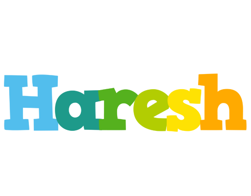 Haresh rainbows logo