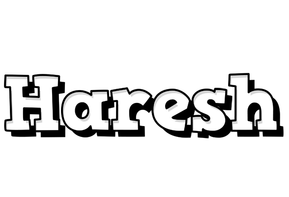 Haresh snowing logo