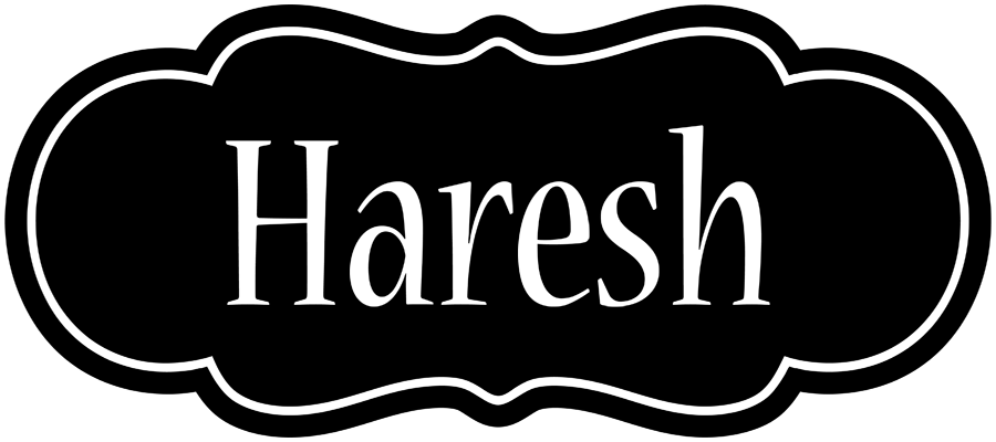 Haresh welcome logo