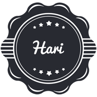 Hari badge logo