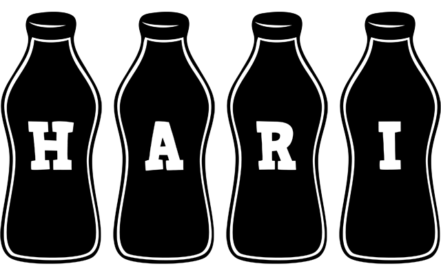 Hari bottle logo