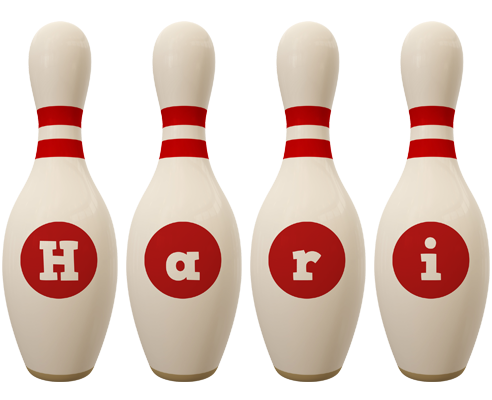 Hari bowling-pin logo