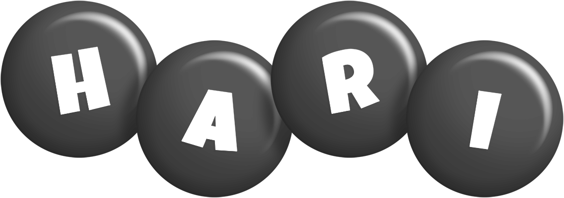 Hari candy-black logo