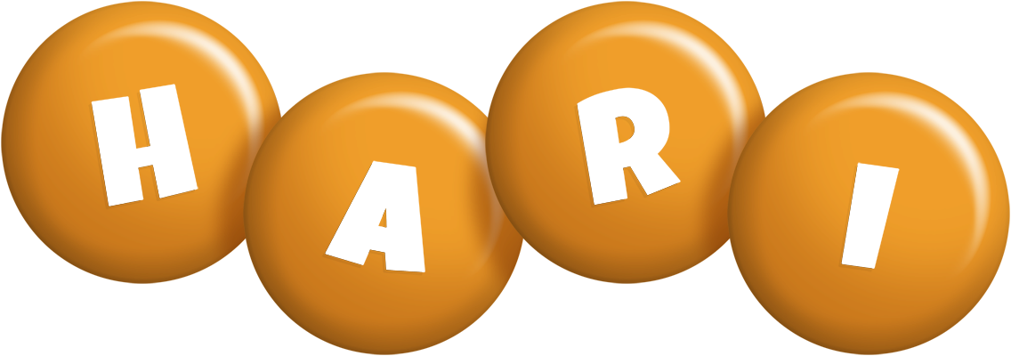 Hari candy-orange logo