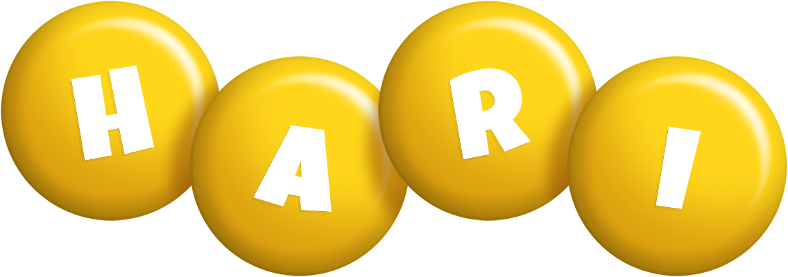 Hari candy-yellow logo