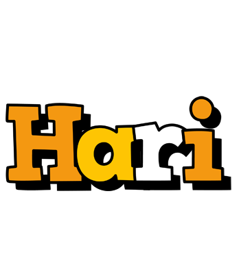 Hari cartoon logo