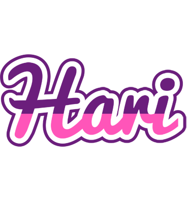 Hari cheerful logo