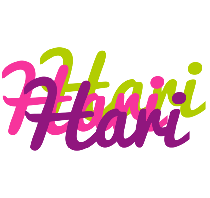 Hari flowers logo