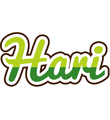 Hari golfing logo