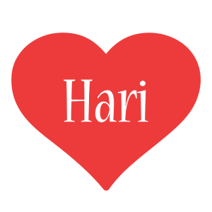 Hari love logo