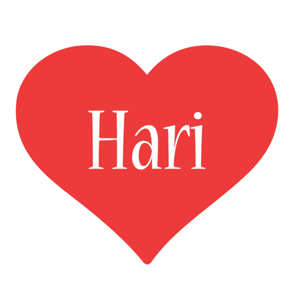 Hari love logo