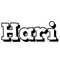 Hari snowing logo
