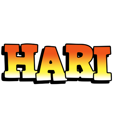 Hari sunset logo