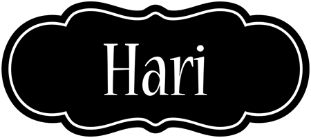 Hari welcome logo