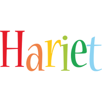 Hariet birthday logo