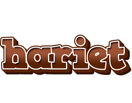 Hariet brownie logo