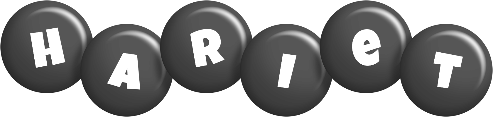Hariet candy-black logo