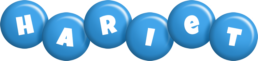 Hariet candy-blue logo