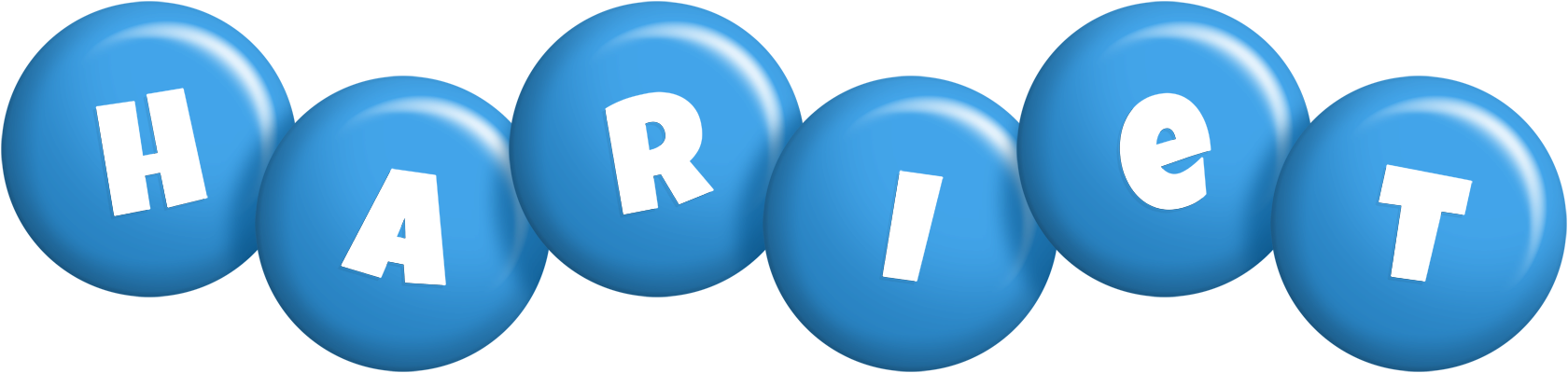 Hariet candy-blue logo
