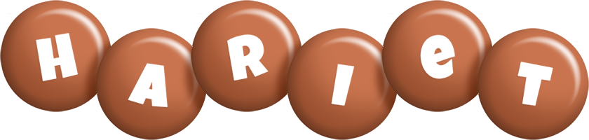 Hariet candy-brown logo