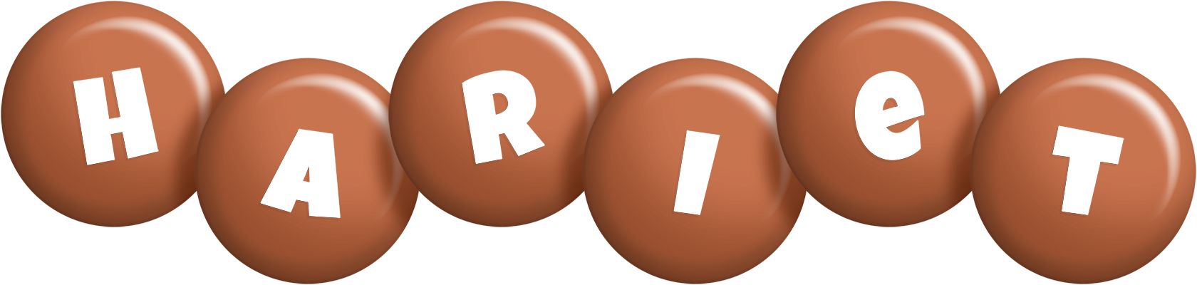 Hariet candy-brown logo