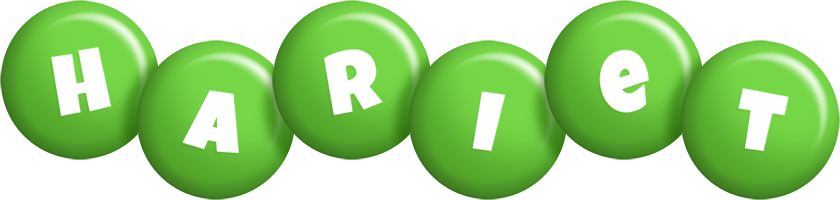 Hariet candy-green logo