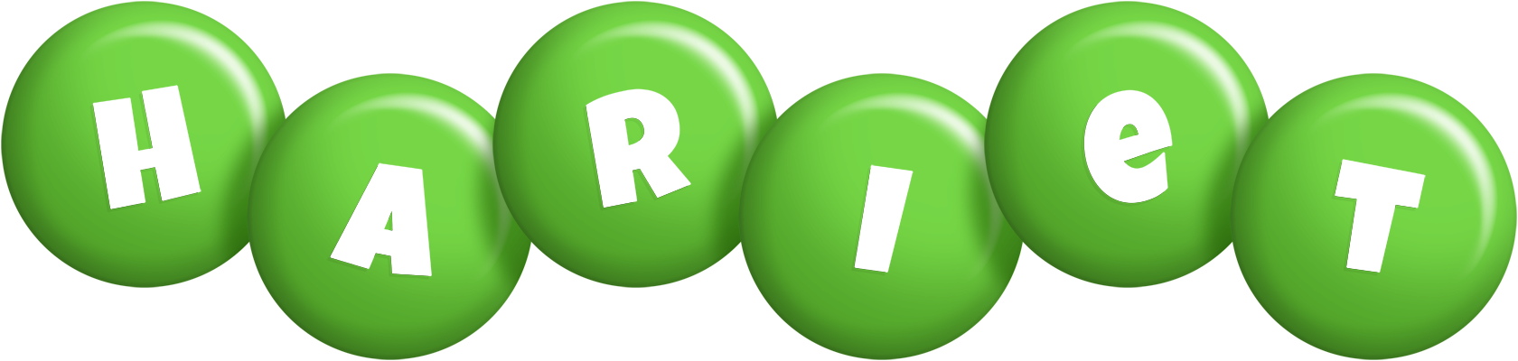 Hariet candy-green logo