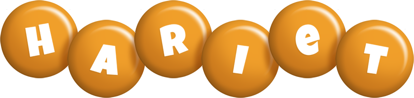 Hariet candy-orange logo