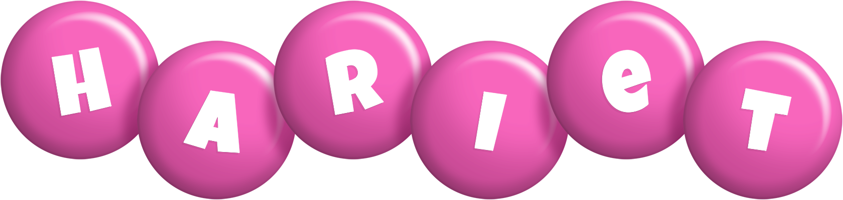 Hariet candy-pink logo