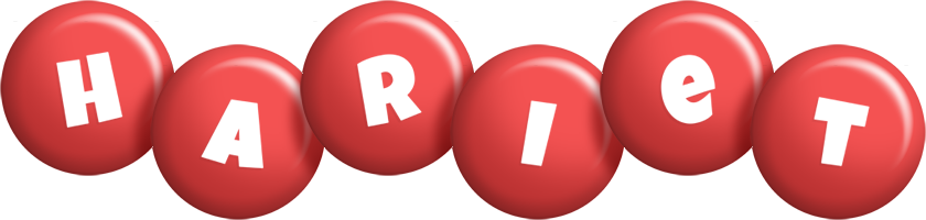 Hariet candy-red logo