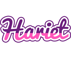 Hariet cheerful logo