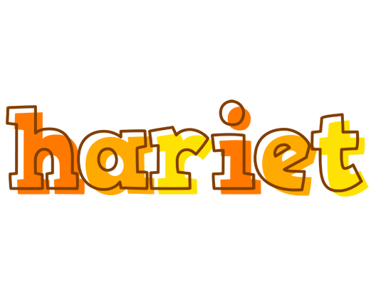 Hariet desert logo