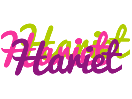 Hariet flowers logo