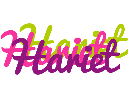 Hariet flowers logo