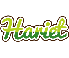 Hariet golfing logo