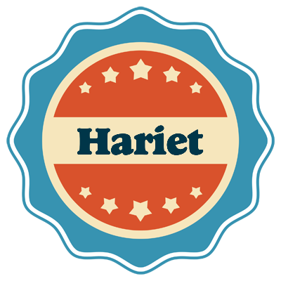 Hariet labels logo