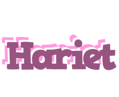 Hariet relaxing logo