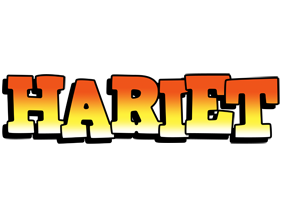 Hariet sunset logo