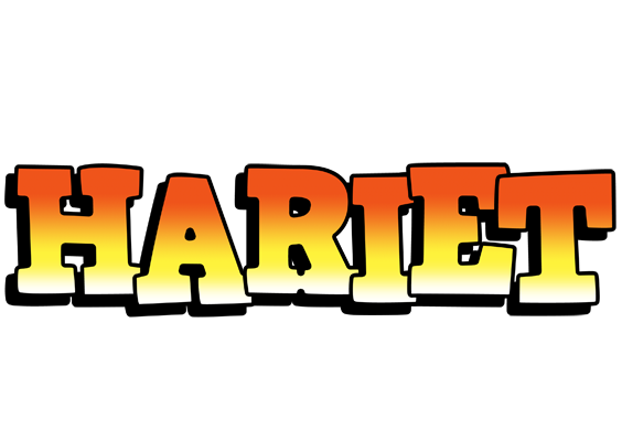 Hariet sunset logo