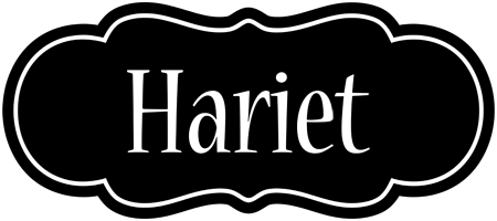 Hariet welcome logo