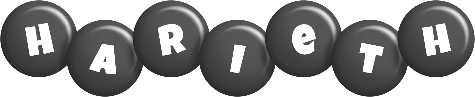 Harieth candy-black logo