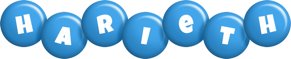 Harieth candy-blue logo