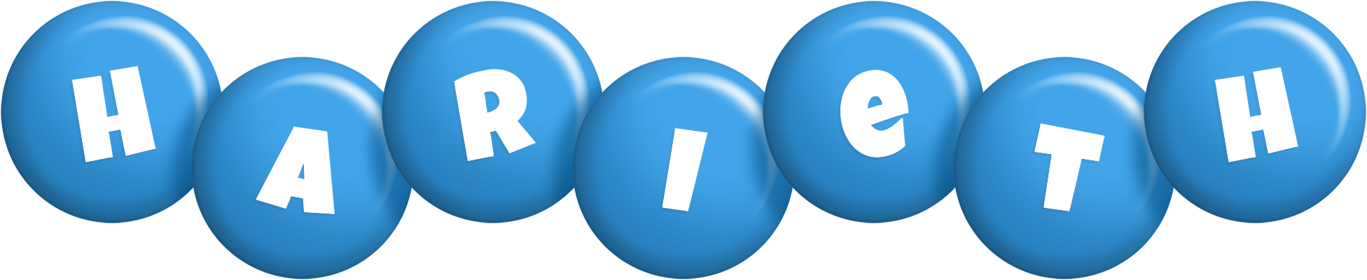 Harieth candy-blue logo