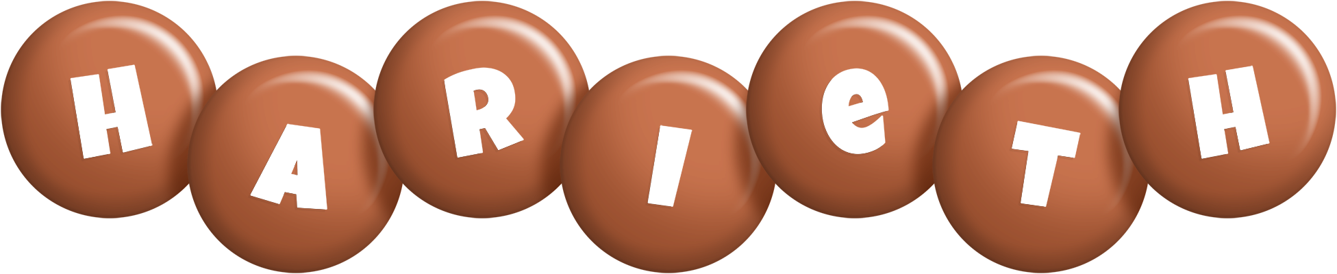 Harieth candy-brown logo