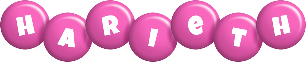 Harieth candy-pink logo