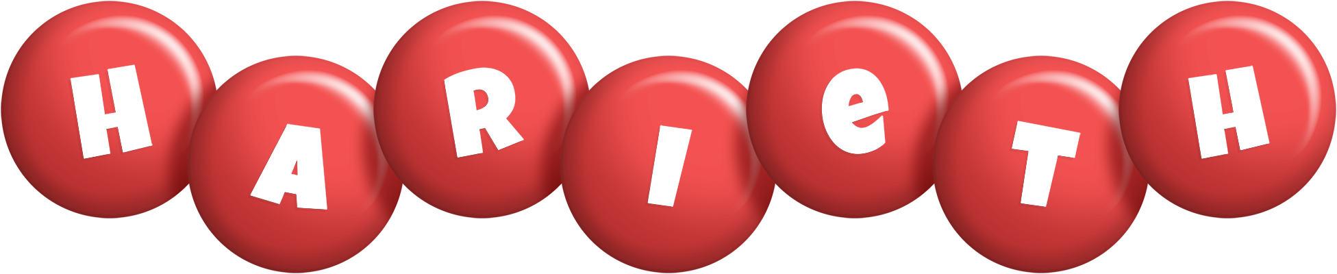 Harieth candy-red logo
