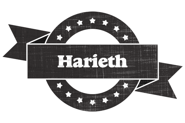 Harieth grunge logo